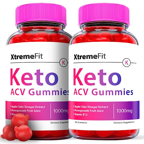 (2 Pack) Xtreme Fit, Xtreme Fit Keto Gummies, Xtreme Fit Keto ACV Gummies Supplement Ark Labs