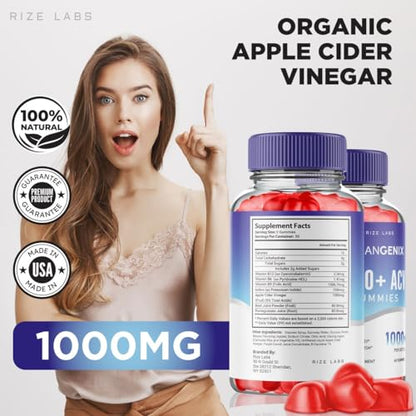 (3 Pack) Leangenix Keto ACV Gummies, Leangenix Keto + ACV for Advanced Weight Loss rize labs