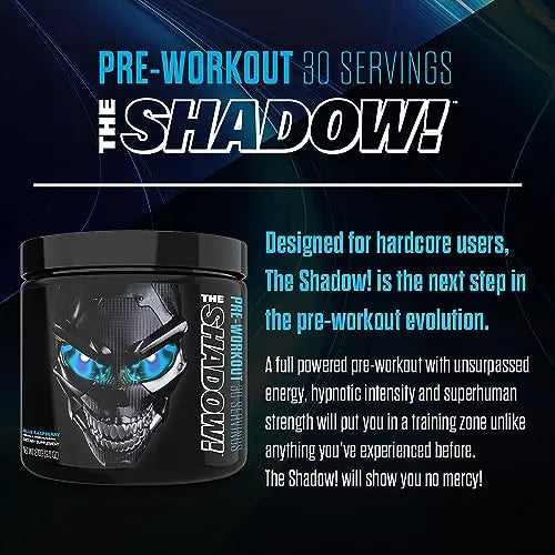 JNX SPORTS The Shadow! 350mg of Caffeine Hard Core Preworkout -Electric Energy JNX SPORTS