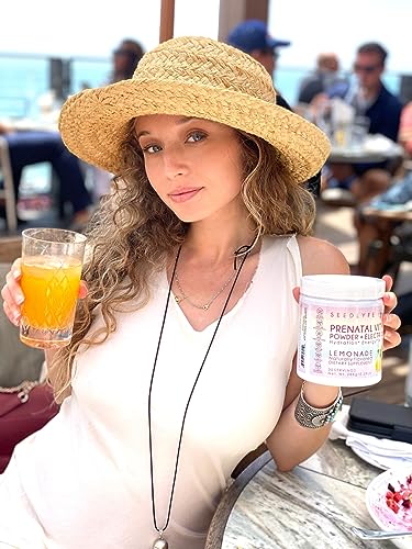 SEEDLYFE Prenatal Vitamin Powder with Electrolytes – Choline, Folate, Iron, D3 SEEDLYFE