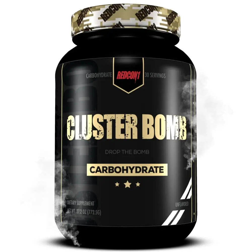 REDCON1 Cluster Bomb, Unflavored - Intra/Post Workout Carbs - Gluten Free + Vegan Cluster REDCON1