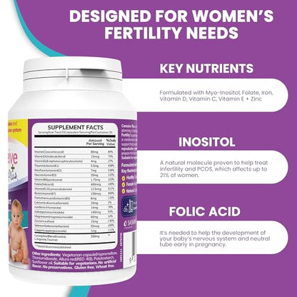 Conceive Plus Fertility Supplements for Women - Prenatal Vitamins - Promote Ovulation CONCEIVE PLUS