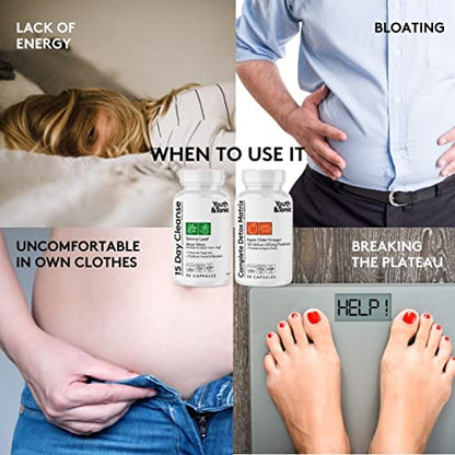 Youth & Tonic Colon Cleanser & Detox for Loss of Waste, Breaking The Plate Youth & Tonic