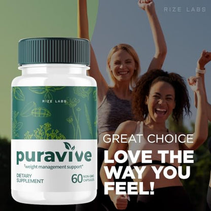 (3 Pack) Puravive Weight Health Pills, Puravive Capsules Reviews Supplement rize labs