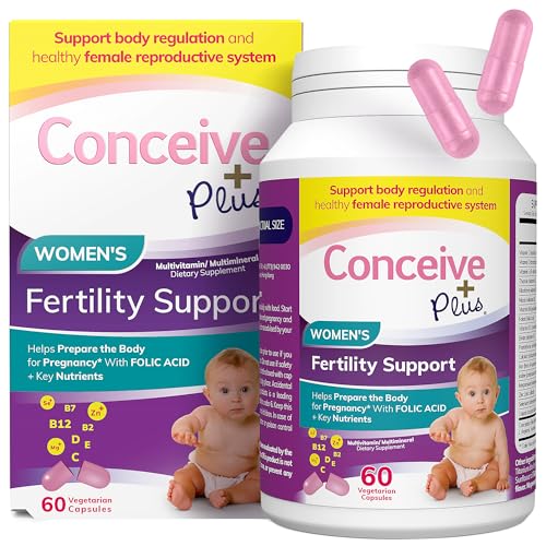 Conceive Plus Fertility Supplements for Women - Prenatal Vitamins - Promote Ovulation CONCEIVE PLUS
