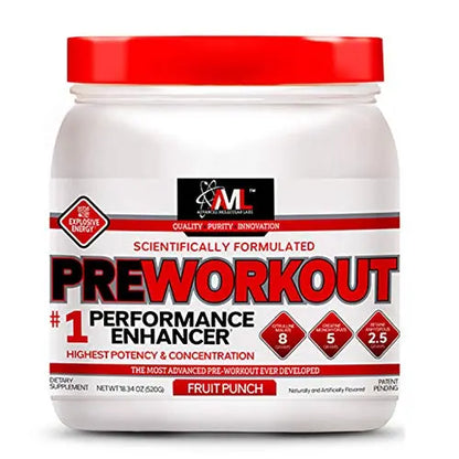 Advanced Molecular Labs - Pre Workout Powder, Increases Drive, Performance Enhancer AML ADVANCED MOLECULAR LABS