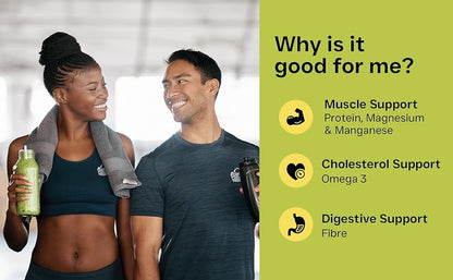 Earths Basket Organic Hemp Protein Powder,280g Natural, Unflavoured, Vegan, Gluten Free EARTHS BASKET