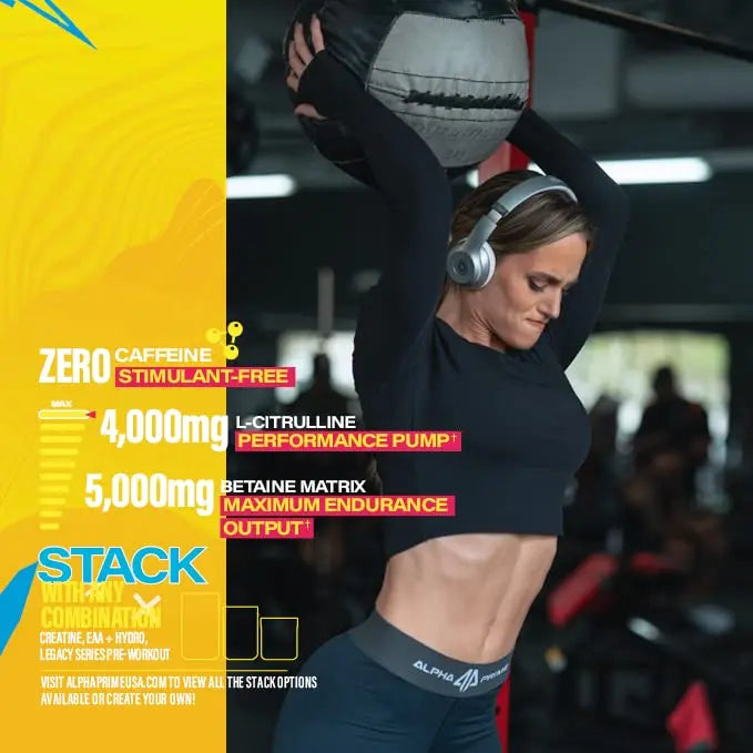 Legacy Series Pump Stim Free Muscle Pump Amplifier Pre-Workout Powder by AP Sports AP Regimen