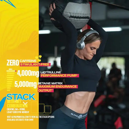 Legacy Series Pump Stim Free Muscle Pump Amplifier Pre-Workout Powder by AP Sports AP Regimen