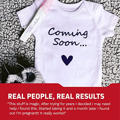 Fertility Supplements for Women to Help Pregnancy & Better Conception + Prenatal Vitamins Herbtonics