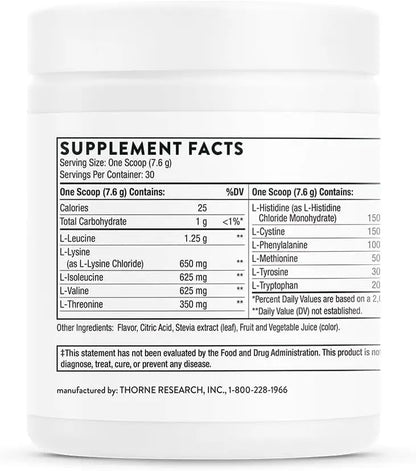 THORNE Performance Boost Bundle: Pre-Workout & Amino Complex - Energy, Muscle THORNE