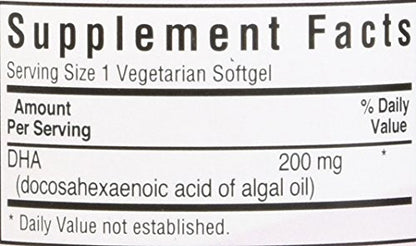 Bluebonnet Early Promise Prenatal Gentle DHA 200 mg Vegetable Capsules, 30 Count Bluebonnet