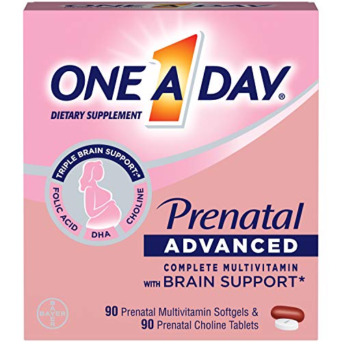 One A Day Women’s Prenatal Advanced Complete Multivitamin with Brain ONE A DAY
