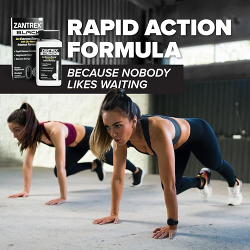 Zantrex Black – Energizing Weight Management Supplement Pills – Clinically Validated Zantrex