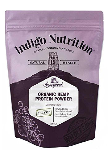 Indigo Herbs Organic European Hemp Protein Powder 500g Indigo Herbs
