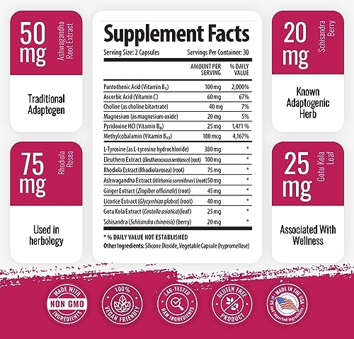 1 Body Adaptogen Complex Supplement with Ashwagandha 1 Body