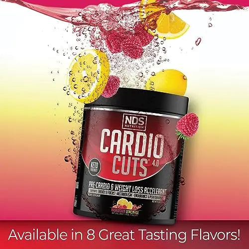 NDS Nutrition Cardio Cuts 4.0 - Raspberry Lemonade - 8.6 oz. NDS Nutrition