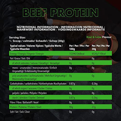 NXT Beef Protein Isolate 540g - High Protein Powder in Natural Amino Acids - Paleo, Keto Friendly NXT Nutrition