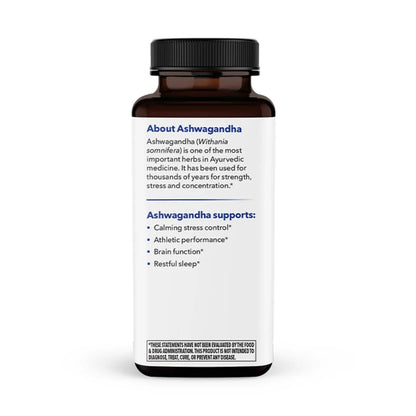 LifeSeasons Essentials Ashwagandha - Stress & Sleep Support Supplement - Calm & Focused Mind - Improves Athletic Performance & Brain Function - 900mg per 2 Capsules - 60 Capsules LifeSeasons buy supplements Au