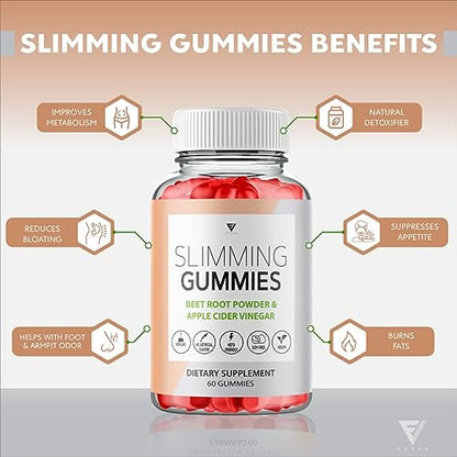 (2 Pack) Slimming Gummies It Works for Weight Loss with Apple Cider Vinegar Itworks Its Fyvus