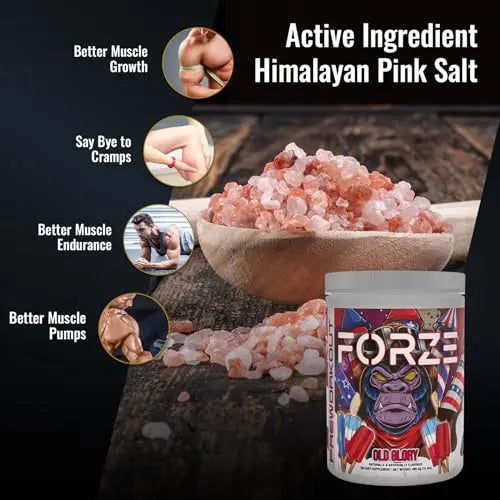 Forze Pre Workout Powder, Beta Alanine, L-Taurine & Dual-Source Caffeine for Sustained Forze