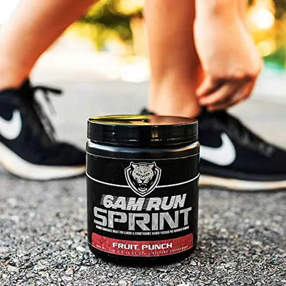 6AM Run Sprint - Pre Workout Powder for Instant Energy Boost for Cardio and Focus 6AM Run