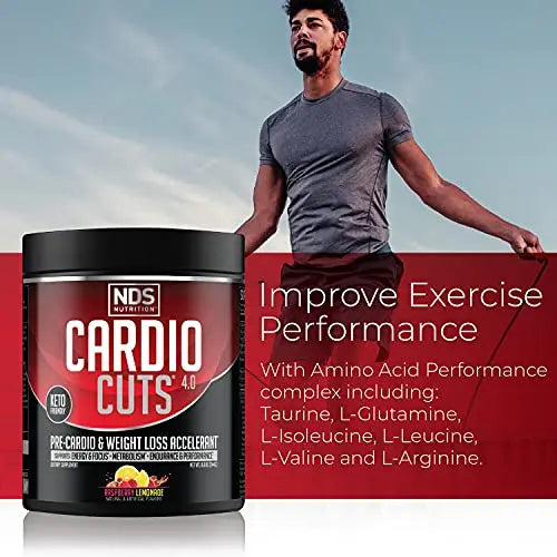 NDS Nutrition Cardio Cuts 4.0 - Raspberry Lemonade - 8.6 oz. NDS Nutrition