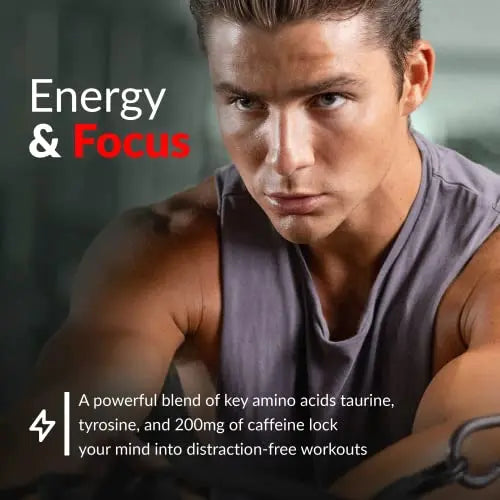FORCE FACTOR Test X180 Pre-Workout Powder & Energy Supplement, Boost Focus Force Factor