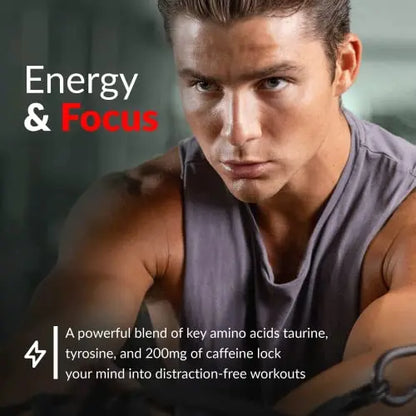 FORCE FACTOR Test X180 Pre-Workout Powder & Energy Supplement, Boost Focus Force Factor