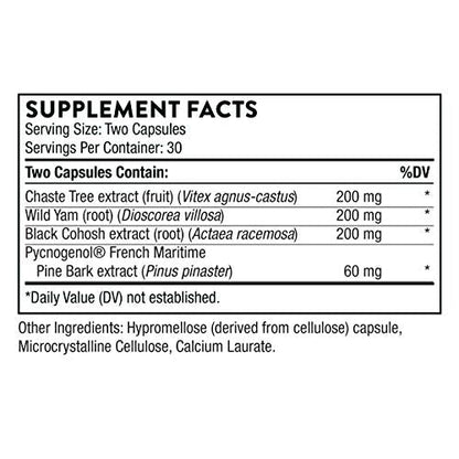 Thorne Meta-Balance - Nutritional Support for Women During Menopause - 60 Capsules THORNE