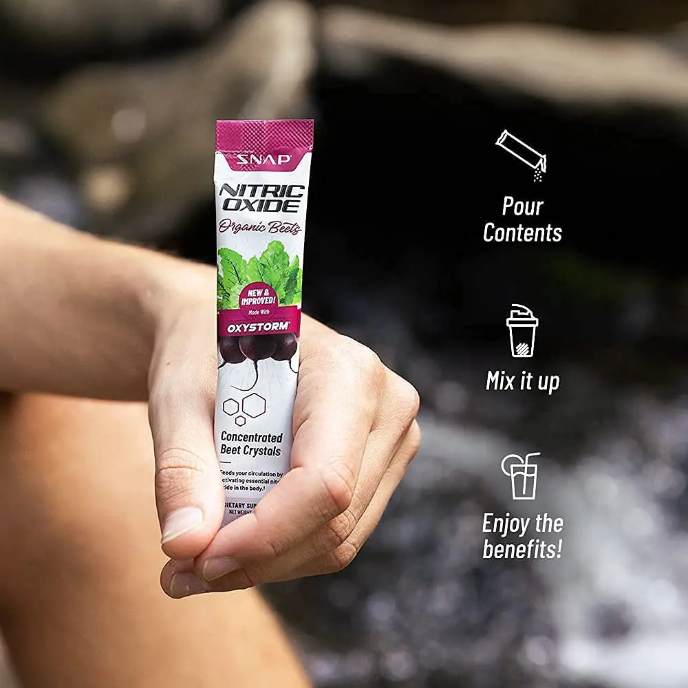 Nitric Oxide + Single Serve Beets (2 Products) Snap Supplements