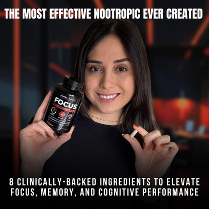Advanced Nootropic Brain Supplement for Energy, Memory, & Focus | Lion's Mane, Caffeine, L-Theanine, and 5 Additional All-Natural Ingredients to Improve Cognitive Health (90 Capsules) HUMBLEROOTS PERFORMANCEBuy Supplements Australia