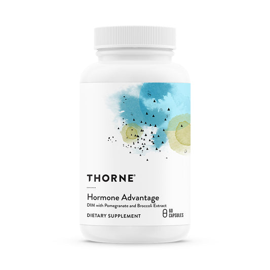 THORNE - Hormone Advantage - Estrogen Support & Hormone Balance for Men & Women* - Featuring DIM & Pomegranate Extract - Gluten, Dairy & Soy-Free - 60 Servings THORNEBuy Supplements Australia