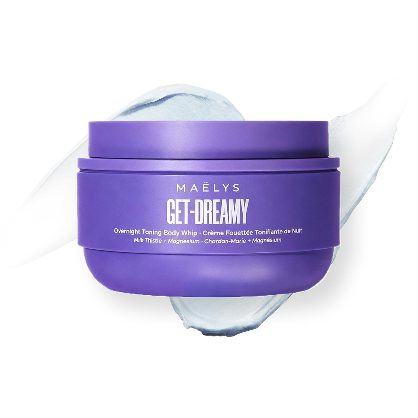 MAËLYS GET-DREAMY Overnight Toning Whip - Cellulite Cream & Skin Tightening Support with Milk Thistle + Uva-Ursi