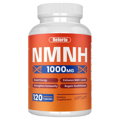 NMNH Supplement(Dihydronicotinamide Mononucleotide),Nicotinamide Mononucleotide for NAD+ Booster,1000mg per Serving,Supports Energy & Overall Health,120 Capsules RefortuBuy Supplements Australia