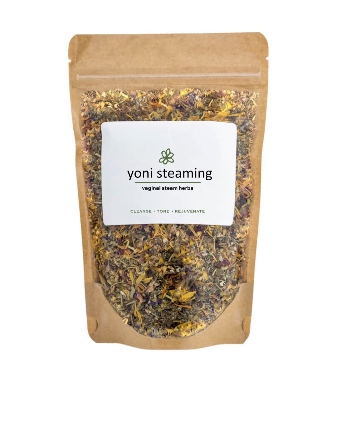 Yoni Steaming Herbs (5 Steams) | Cleansing + Gentle Formula | Formulated by Trained Herbalist WILDFLOWER WELLNESS
