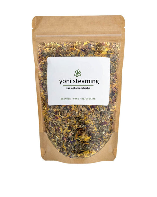 Yoni Steaming Herbs (5 Steams) | Cleansing + Gentle Formula | Formulated by Trained Herbalist WILDFLOWER WELLNESS
