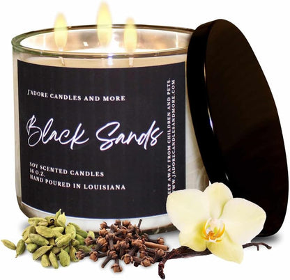 100% Soy Candles Clearance (16 Oz) - Hand Poured Scented with Essential Oil, Aromatherapy Candles Krewe Home Interiors
