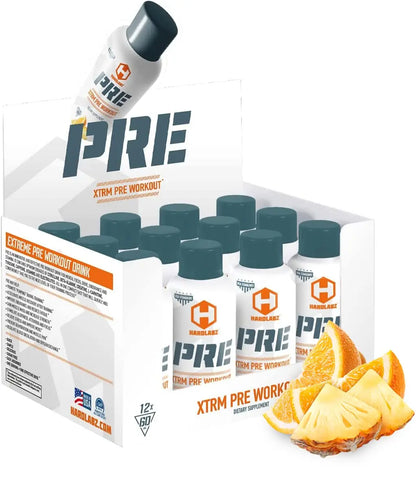 HARDLABZ PRE – Extra Strength Liquid Pre-Workout Energy Shot with Caffeine (250 mg) HARDLABZ