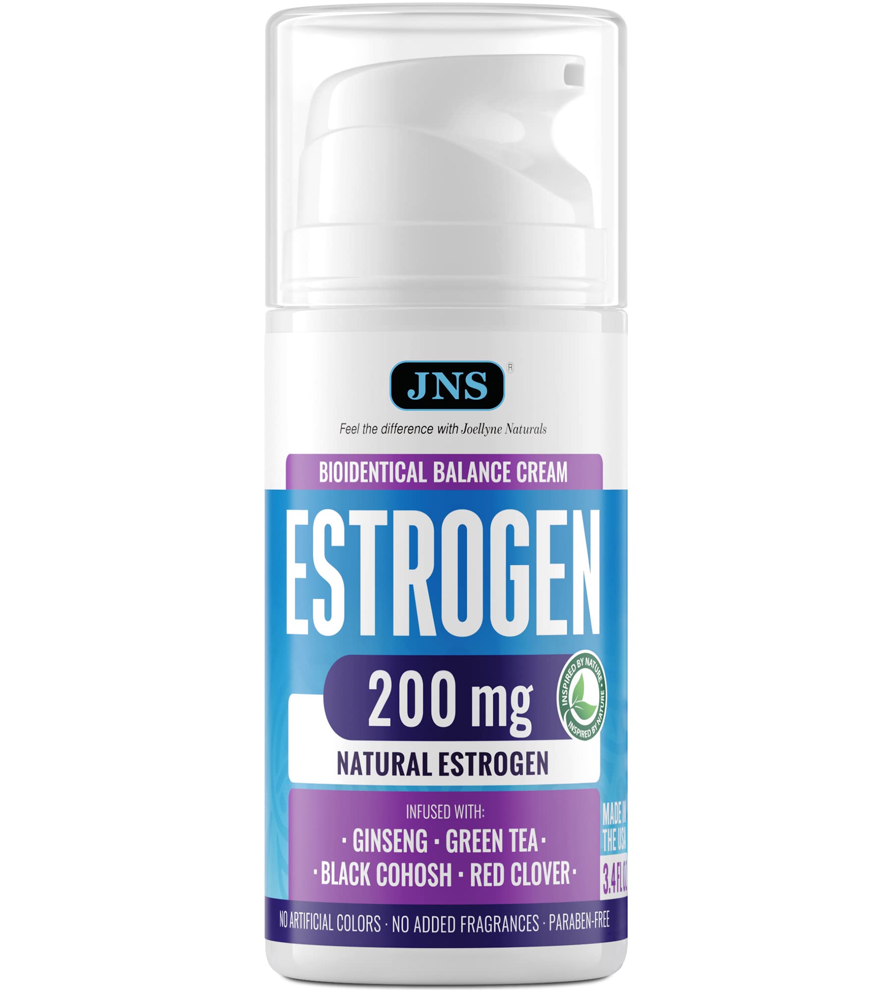 Estrogen Cream for Menopause Relief JOELLYNE NATURALS