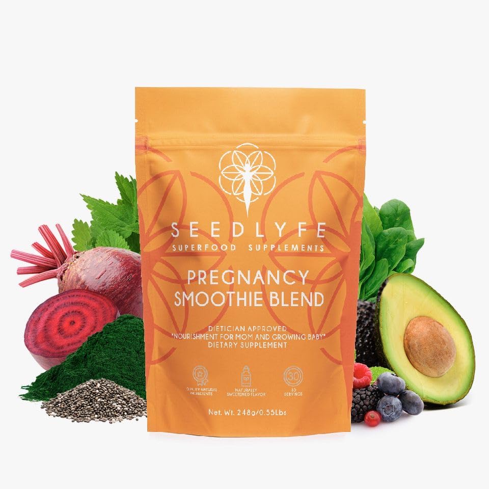 SEEDLYFE Pregnancy Superfood Smoothie Powder | Protein, Veggies, Antioxidants SEEDLYFE