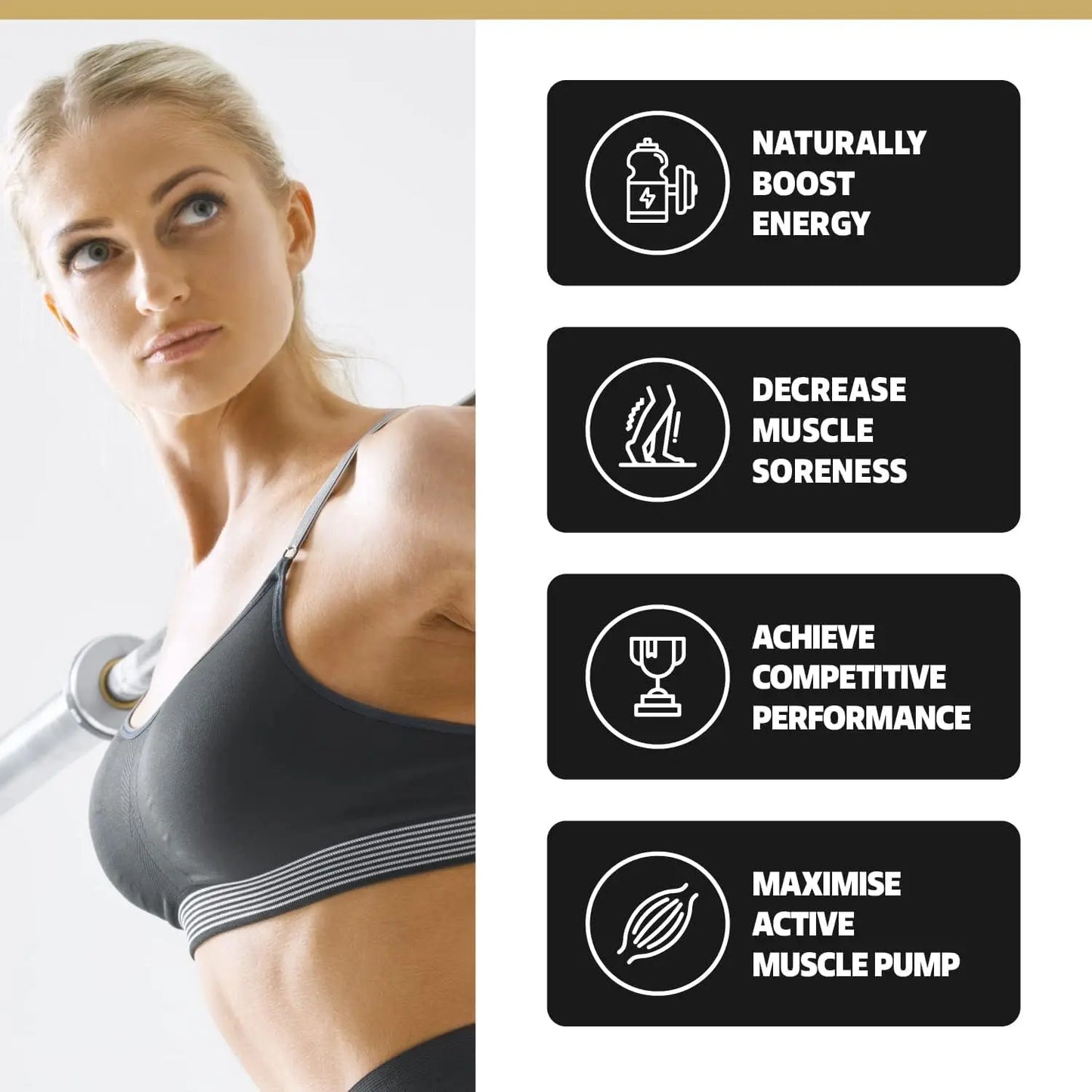 MetCon Power Pre-Pump Nitric Oxide Booster - Pre-Workout Supplement - Increase Blood MetCon