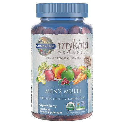 Garden of Life Organics Prenatal Gummies Multivitamin with Vitamin D3, B6, B12 & Organics Men's Garden of Life