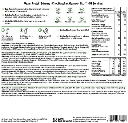 Protein Works - Vegan Protein Extreme | 29g Plant Based Protein | Added Vitamin Blend Protein Works