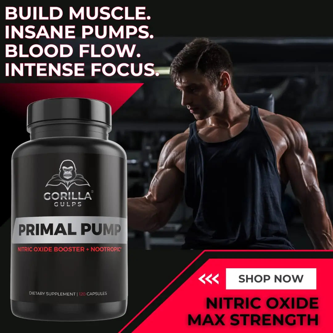 Gorilla Gulps | Anabolic Ape + Primal Pump Bundle Gorilla Gulps