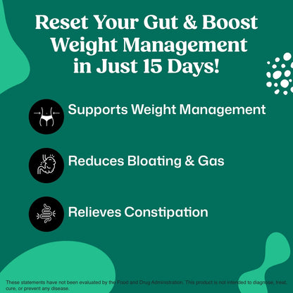 ColonBroom 15 Day GLP-1 Colon Cleanse & Detox Cleanse for Weight Management with Probiotics & Magnesium | Reduce Bloating & Boost Metabolism & Digestion - Effective Gut Cleanser Detox for Women & Men ColonBroomBuy Supplements Australia