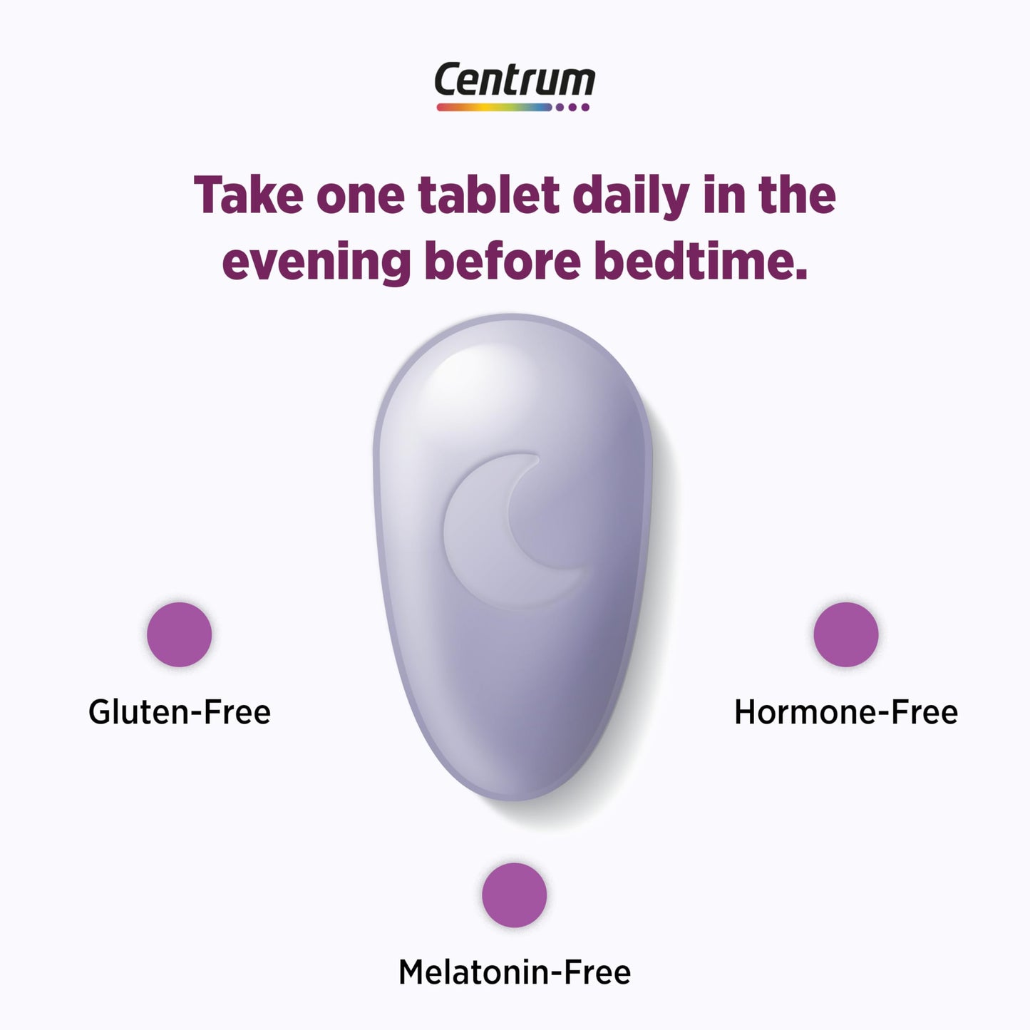 Centrum Restful Sleep Menopause Support Tablets, Supplement with Clinically Studied DailyZz and geniVida, 28 Count CentrumBuy Supplements Australia