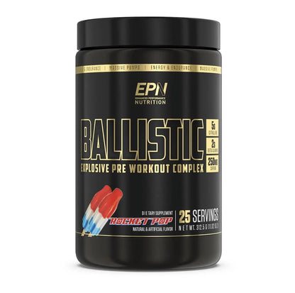 BALLISTIC Pre Workout | #1 New Pre Workout Powder w/ Nitric Oxide Booster, Electrolytes EPN Supplements