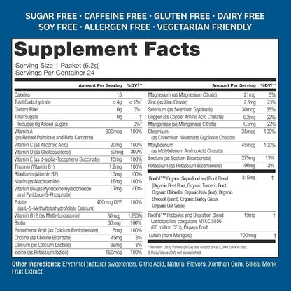 Root'd Prenatal & His Multivitamin Powder Bundle with 3X Electrolytes for Mummy & Daddy Root'd