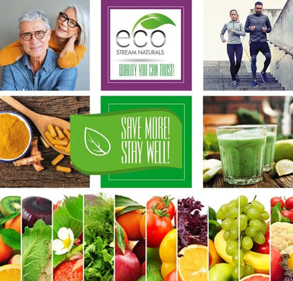 ecostream Naturals Vital First Daily Greens Superfood Powder 50 Whole Super Foods with Spirulina, Chlorella, Flax Seed, Fiber and Enzymes with Organic Greens - 30 Servings ecostream Naturals buy supplements Au